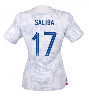 Lacne Ženy Futbalové dres Francúzsko William Saliba #17 MS 2022 Krátky Rukáv - Preč